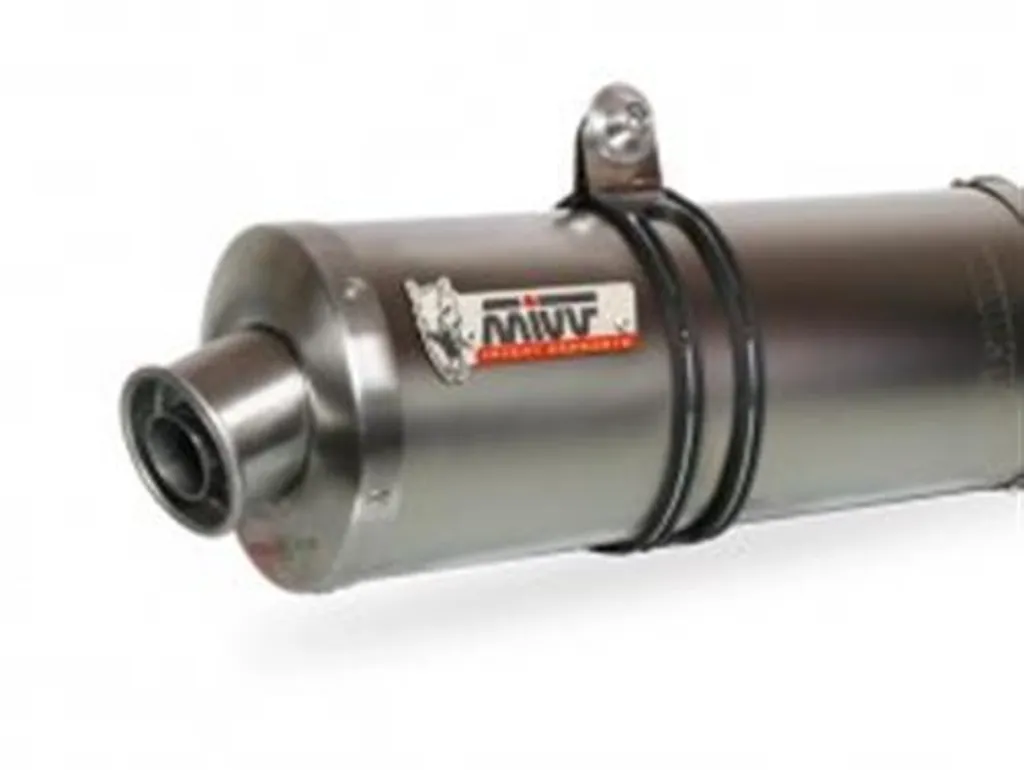 Silencieux MIVV Oval Inox Homologué pour Suzuki Bandit 600 1995-2004