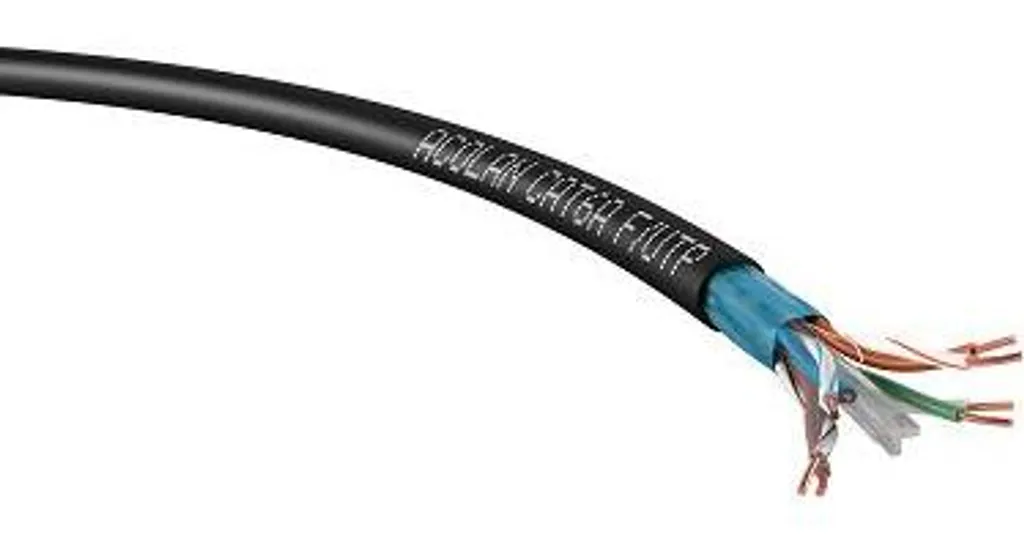 Câble F/UTP Cat6a Noir 200m LSOH-FR Dca - Réseau RJ45 Haute Performance