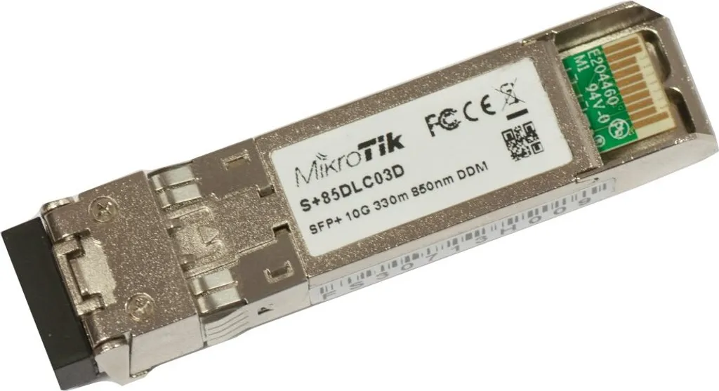 Module SFP+ 10G Mikrotik S+85DLC03D Solution Fibre 300m contre Latence