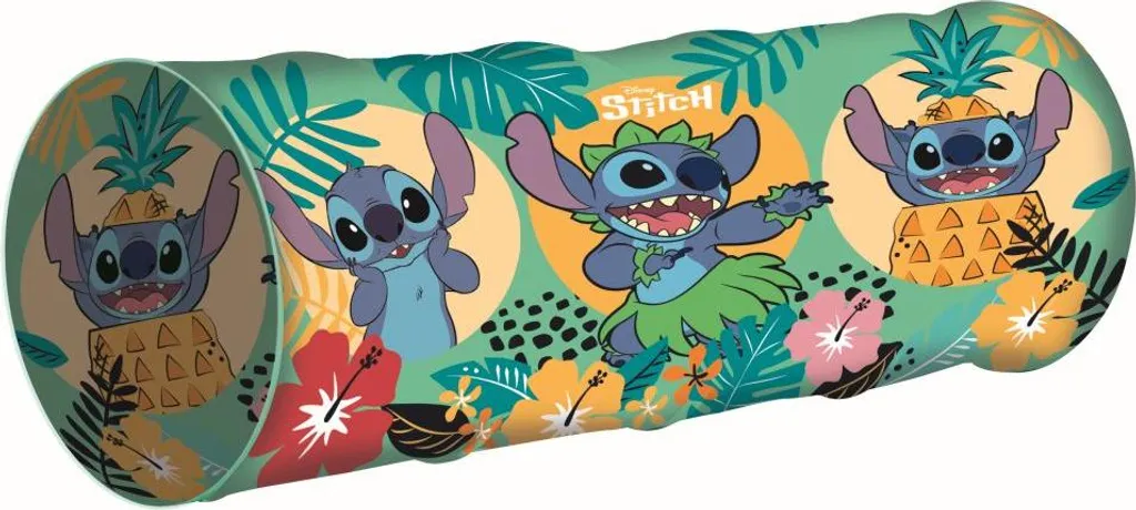 Tunnel Pop Up STITCH 150cm Disney - Diamètre 45cm pour Enfant Bleu