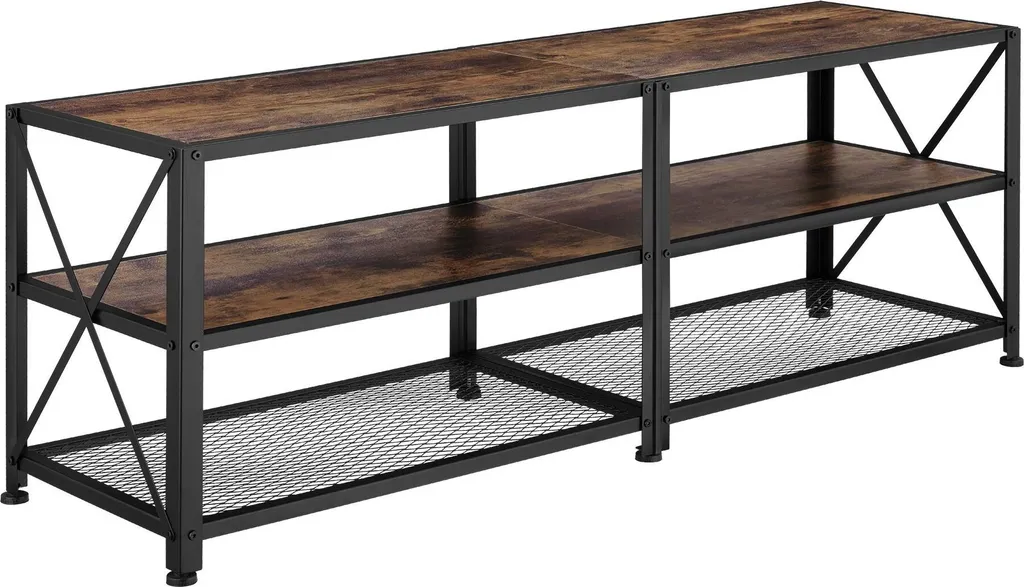 Meuble bas 141 cm : fini le désordre avec ce buffet bois et métal