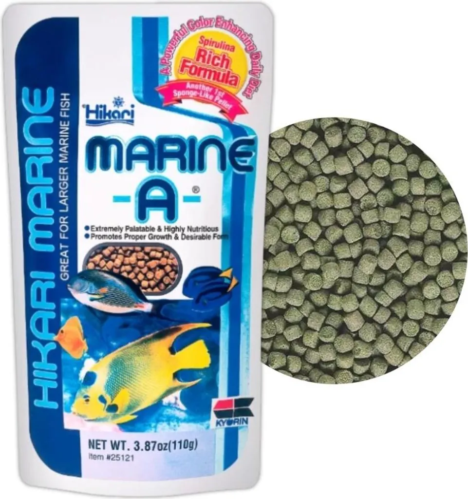 Évitez la Pollution de l'Eau avec Hikari Marine A 110g Granulés Digestes