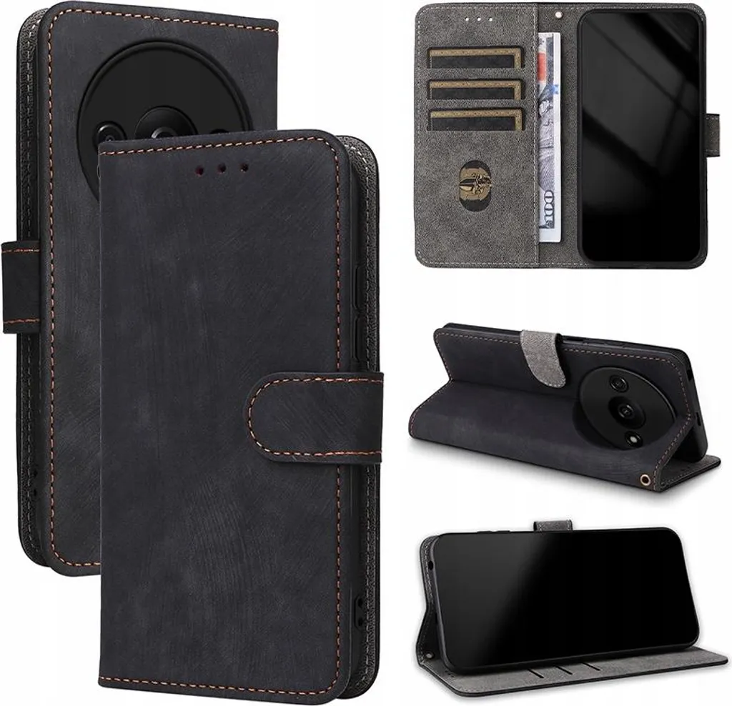 Cover Portafoglio Xiaomi Redmi A3 Viola | RFID Blocking & Glamour - 2
