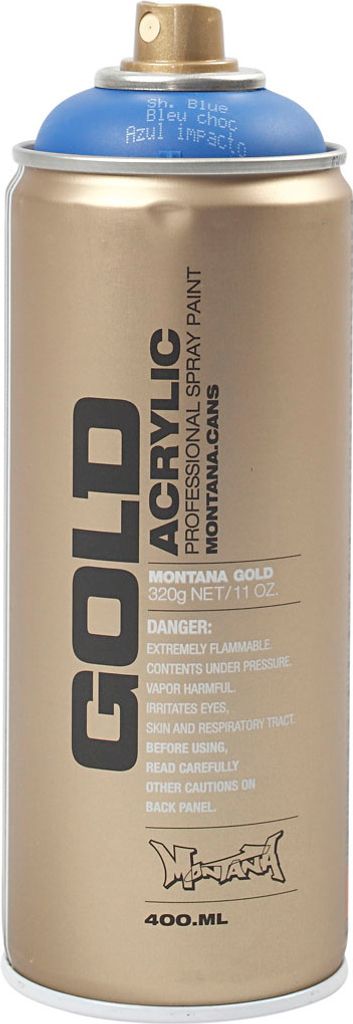 Montana Sprühfarbe, blau, 400 ml 1 Dose