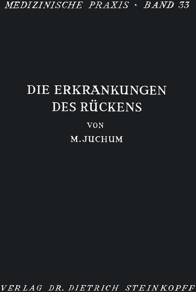 Die Erkrankungen des Rückens