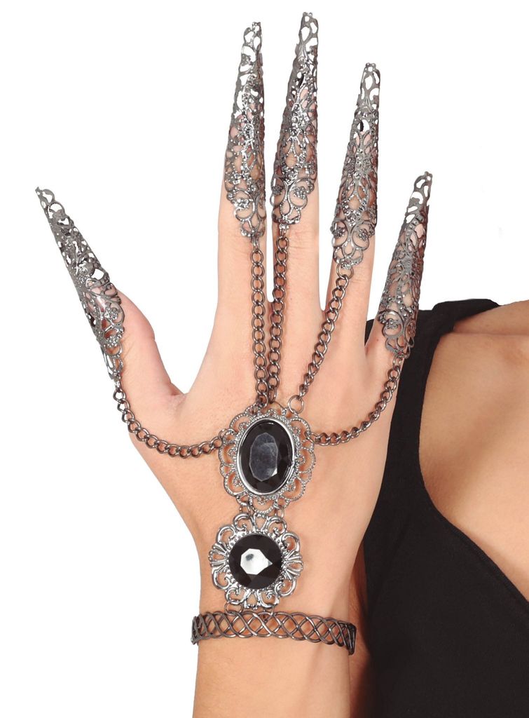 Mystischer Fingerschmuck aus Metall