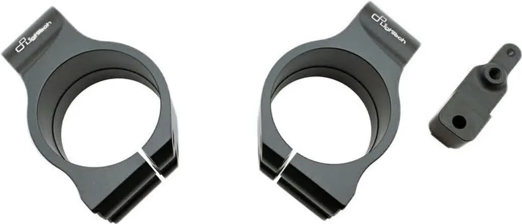 Bras de guidon racing Lightech pour Ducati Panigale V2 - Paire de demi-tubes
