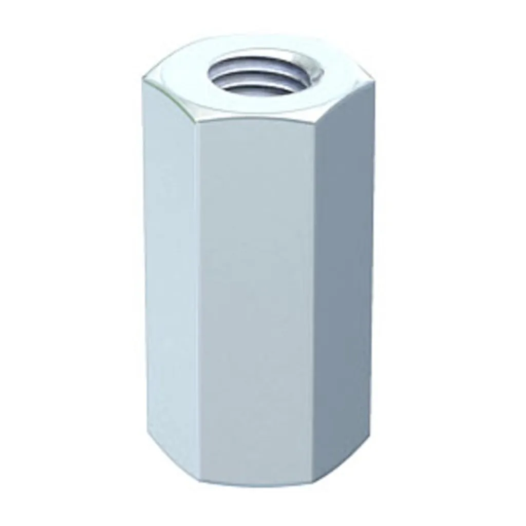Manchon fileté M10 hexagonal CSTR pour suspension de faux plafonds