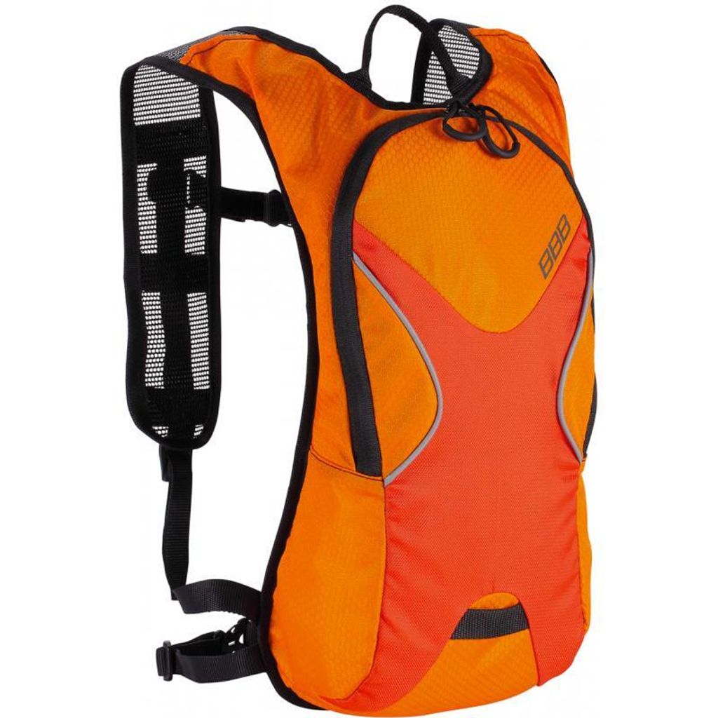 BBB Cycling Rucksack TrailPacker allround 25L orange/rot - wasserdichter Allr...