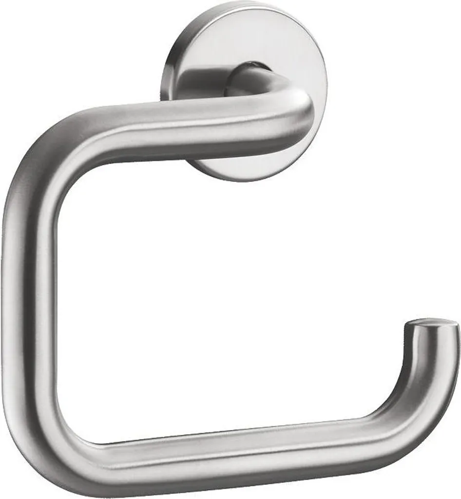 Porta Carta Igienica Delanie Acciaio Inox Satinato - Design a U Moderno