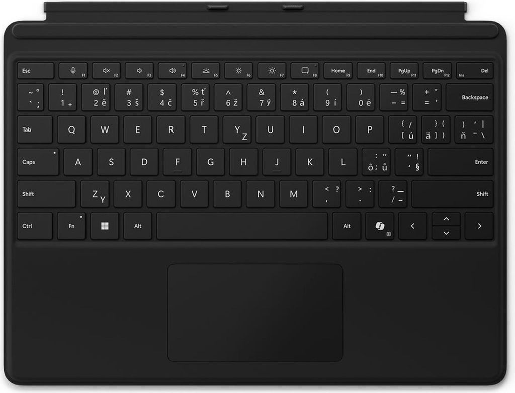 Microsoft Surface Pro ohne Stiftsockel Schwarz - DE/SK