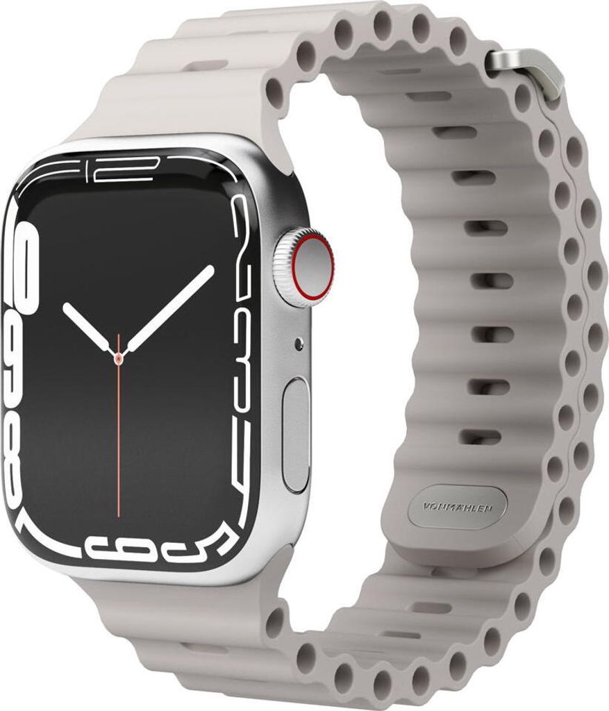 Vonmählen Wave-Armband 2 für Apple Watch 42 44 45 49 mm beige (AWS00120)