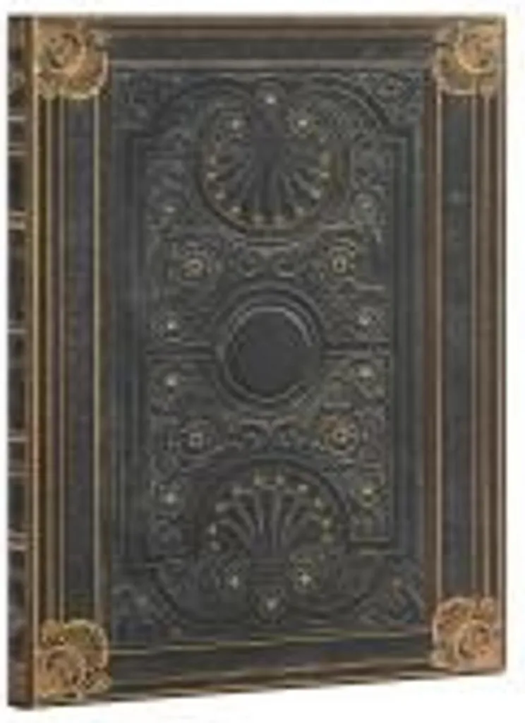 Diario Paperblanks Nocturnelle Ultra: Copertina Flexi a Righe Oro