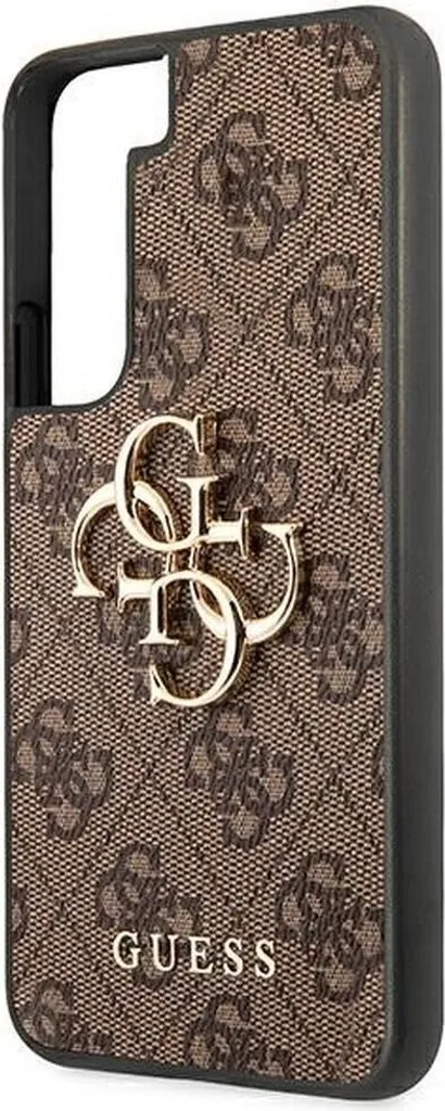 Guess Guhcs22S4Gmgbr S901 S22Brązowy/Brown Hardcase 4G Big Metal Logo