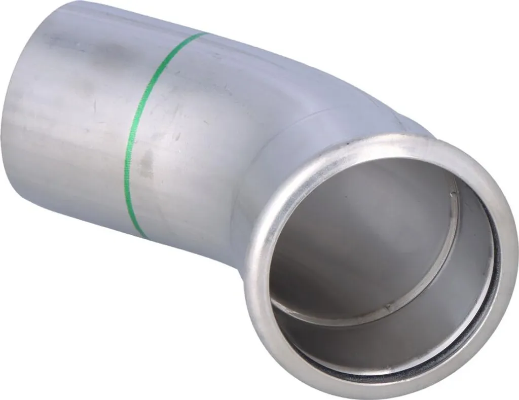 Stop aux fuites avec ce Coude de mamelon 45° Inox 54 haute performance