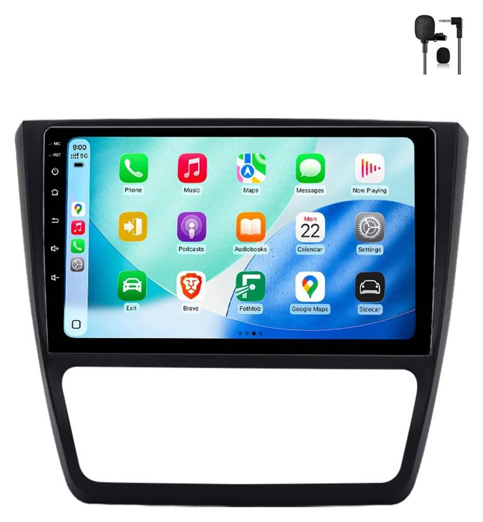 Radio Android 64GB pour Skoda Yeti 2009-2018 Carplay Navi Image du produit 