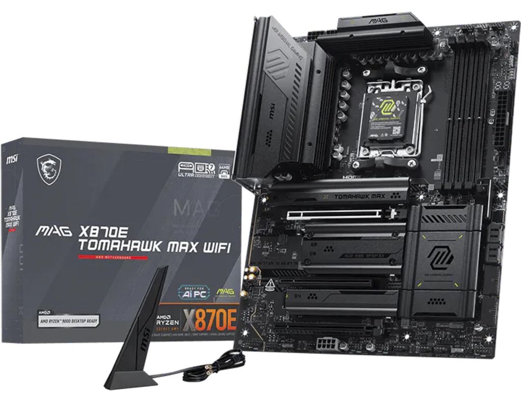 MSI MAG X870E TOMAHAWK MAX WIFI scheda madre AMD X870E Immagine del prodotto 
