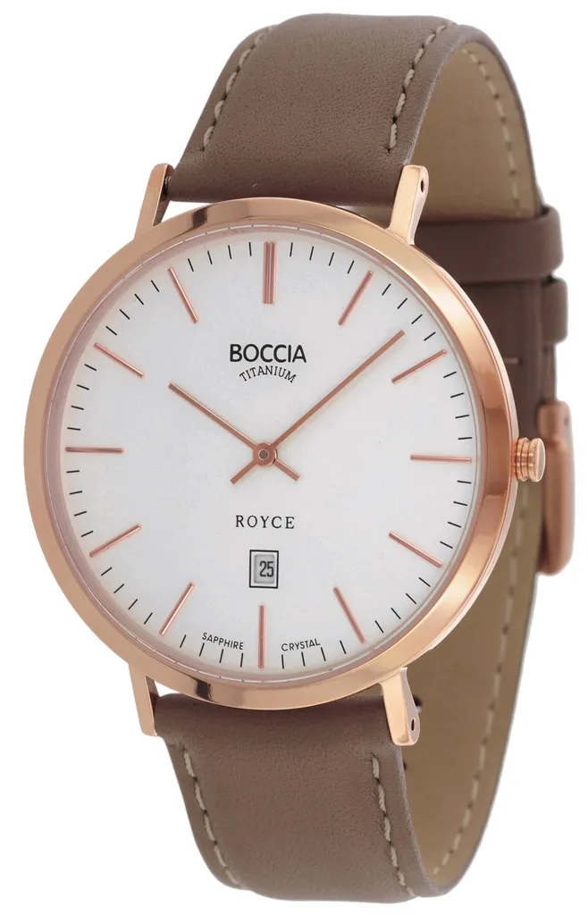 Montre Titan ROYCE 3589-04 anti-irritation légère pour poignets sensibles