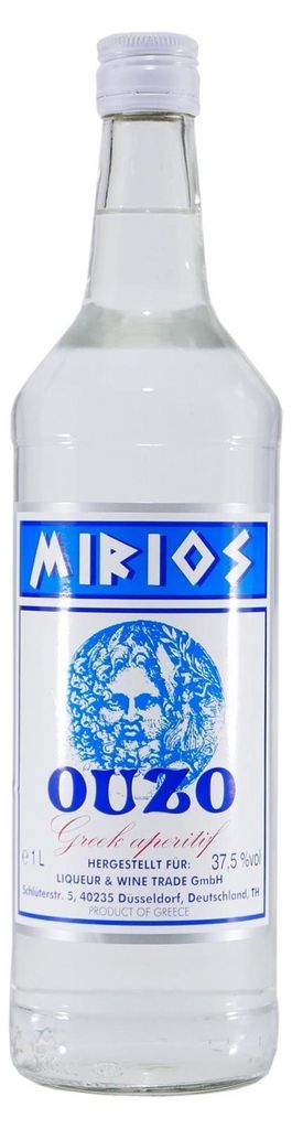 Mirios Ouzo - Grperitif 1,0L Produktbild 