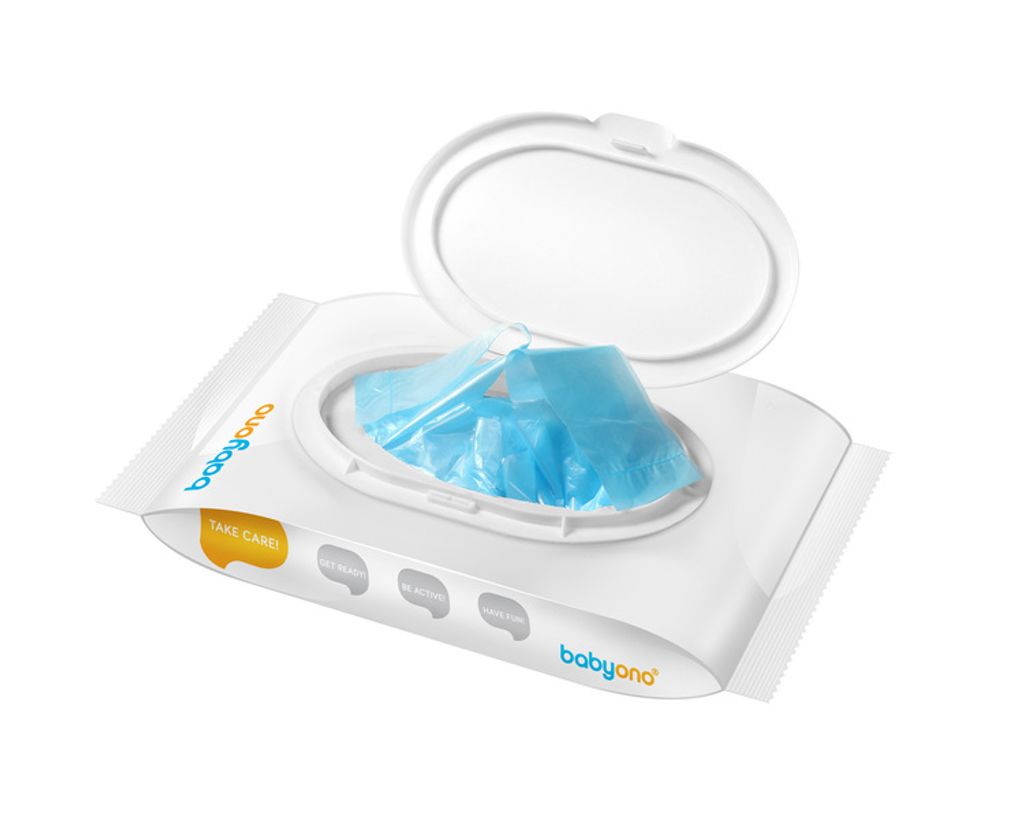 Woreczki na pieluchy z zapachem, 100 sztuk w opakowaniu. Zdjęcie produktu 