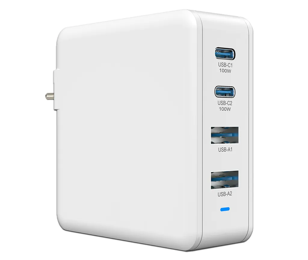 Adaptateur Secteur 100W USB-C GaN Viking - Chargeur Universel Multi-Port