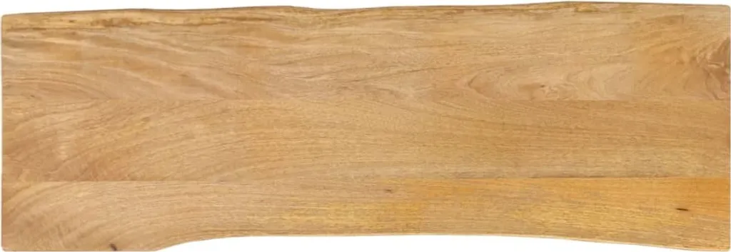 2025 Piano di tavolo moderno con bordo ad albero 110x40x2,5 cm in legno massiccio di mango - Piani di tavolo,design 8256896 1parte - 1