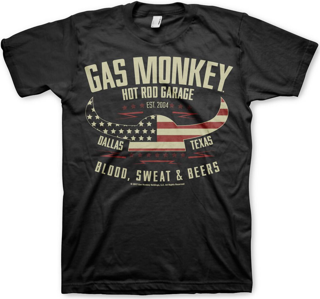 Gas Monkey Garage American Viking T-Shirt M Produktbild 