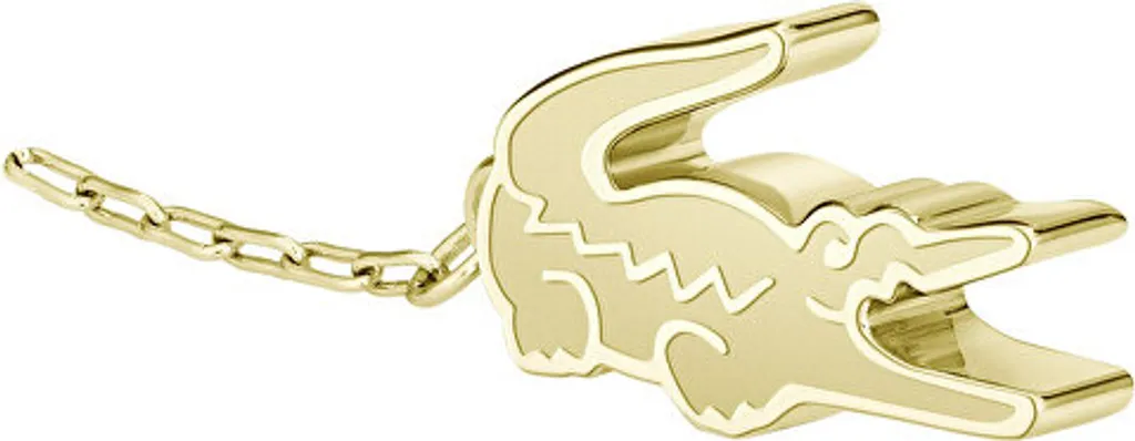 Boucles d'oreilles plaquées or pendentif crocodile Crocodile 2040472
