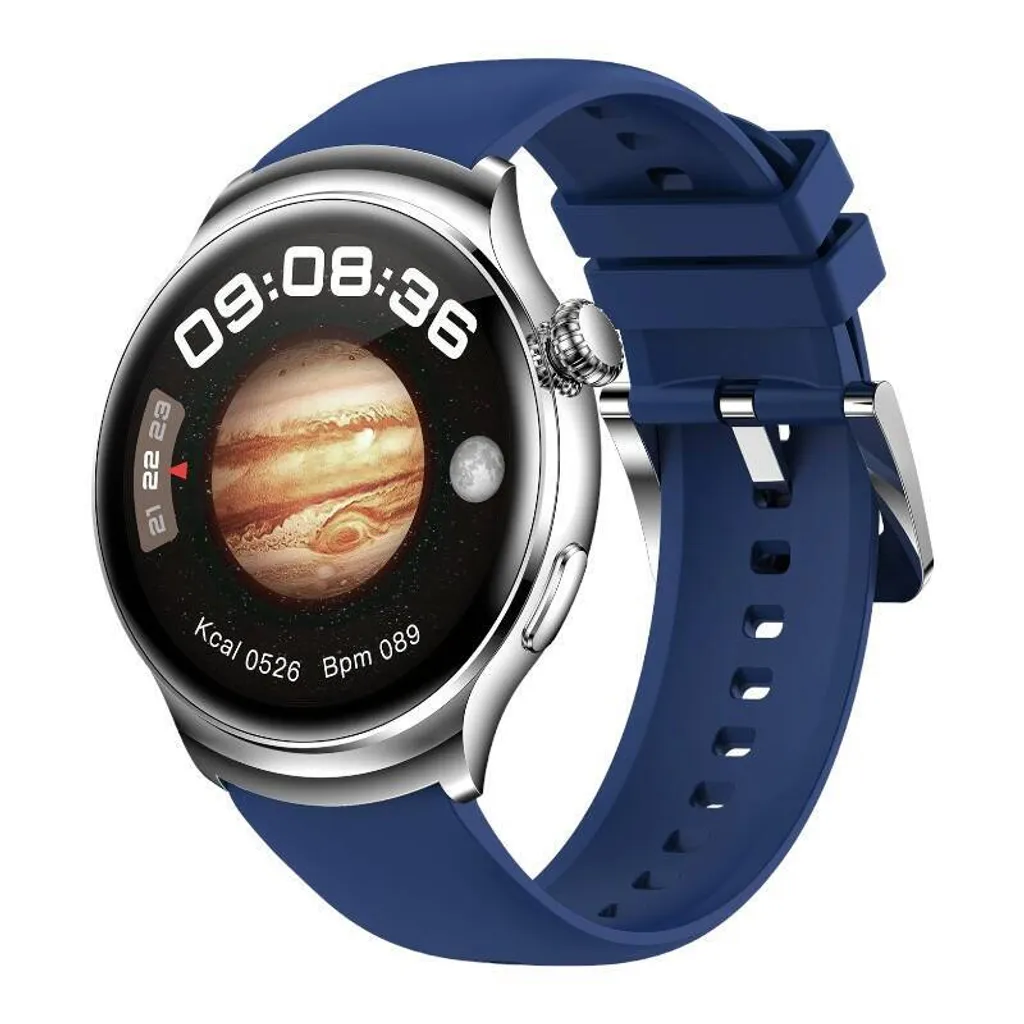 BlitzWolf BW-AT4 Blue: Lo Smartwatch AMOLED Curvo che fa Tendenza