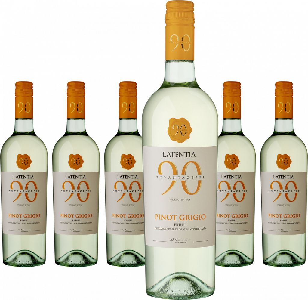 6 x Novantaceppi Pinot Grigio Friuli DOC