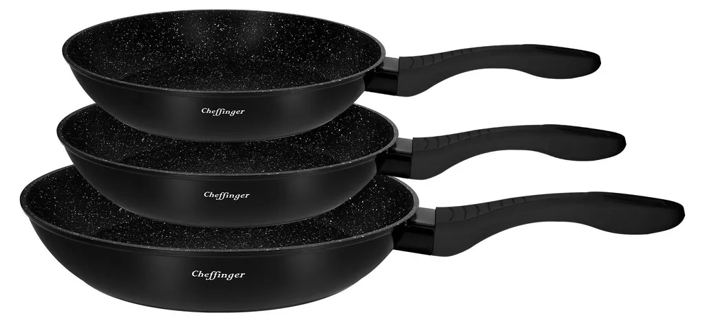 Specifiche Set Padelle Cheffinger Marmo 3 strati - Alta Efficienza