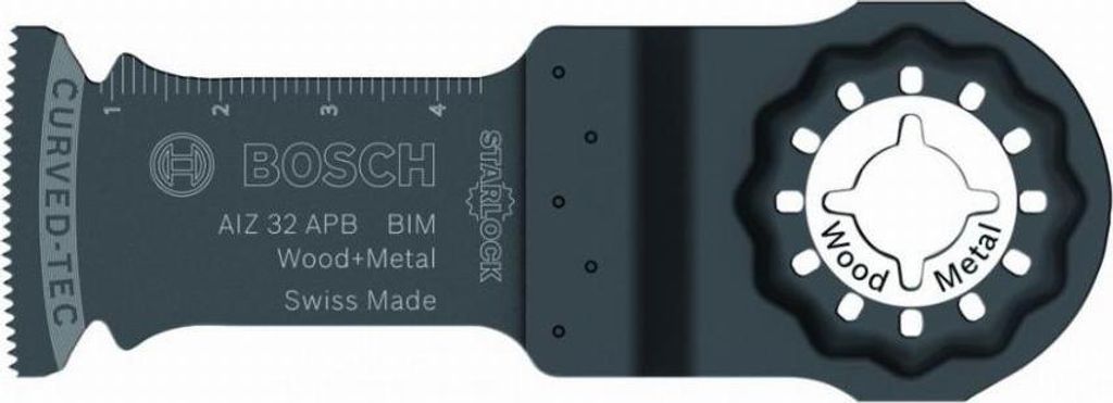 Lame de scie plongeante AIZ 32 APB BIM - BOSCH - bois et Image du produit 