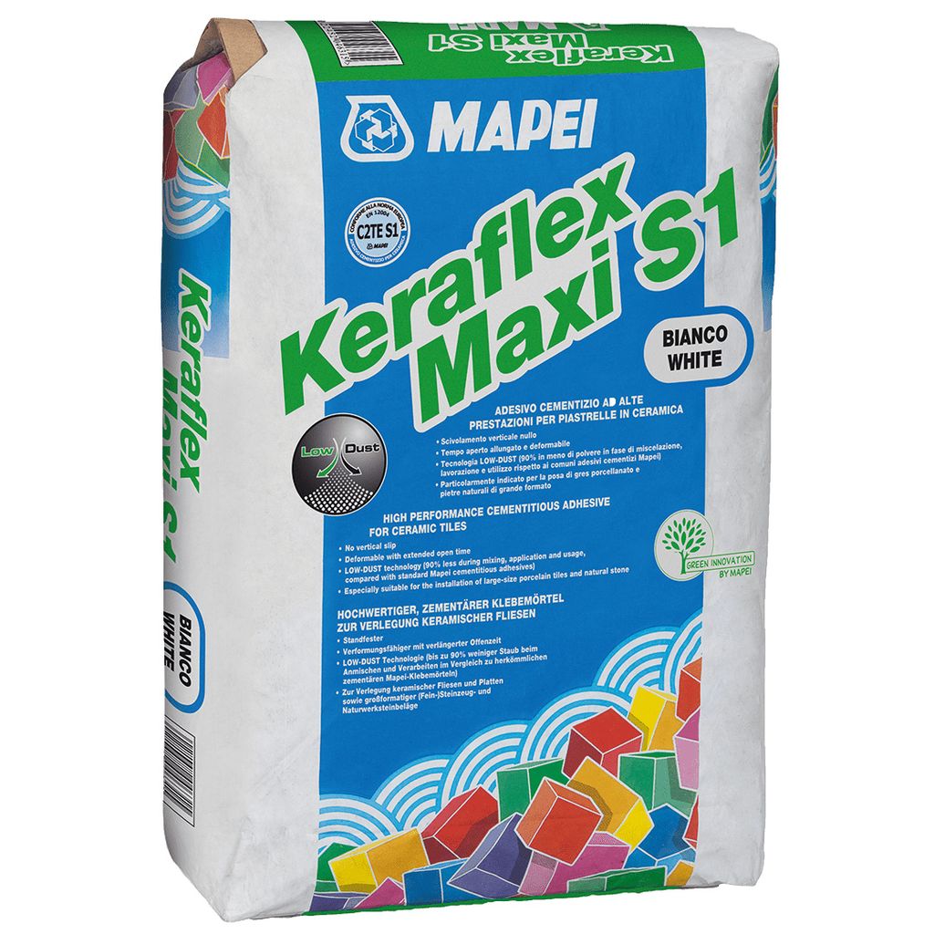 Mapei Keraflex Maxi S1 Grau Flexklebemörtel 25 Kg Produktbild 