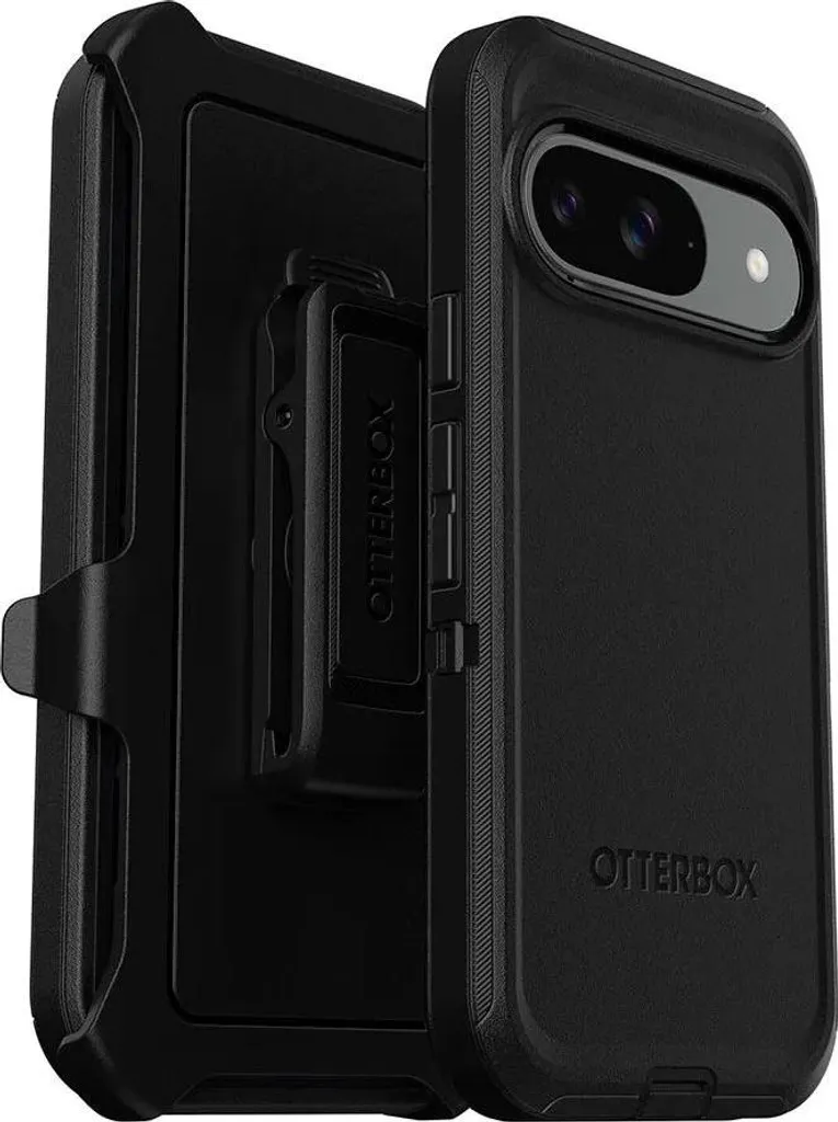 Coque OtterBox Defender Google Pixel 9 avec Protection Ports - Coloris Noir