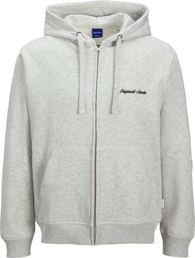 Jack & Jones Norrebro Sweatjacke / Hoodie Mit Reißverschluss und Schriftzug, Mit Kapuze, Bequeme Ärmelbündchen