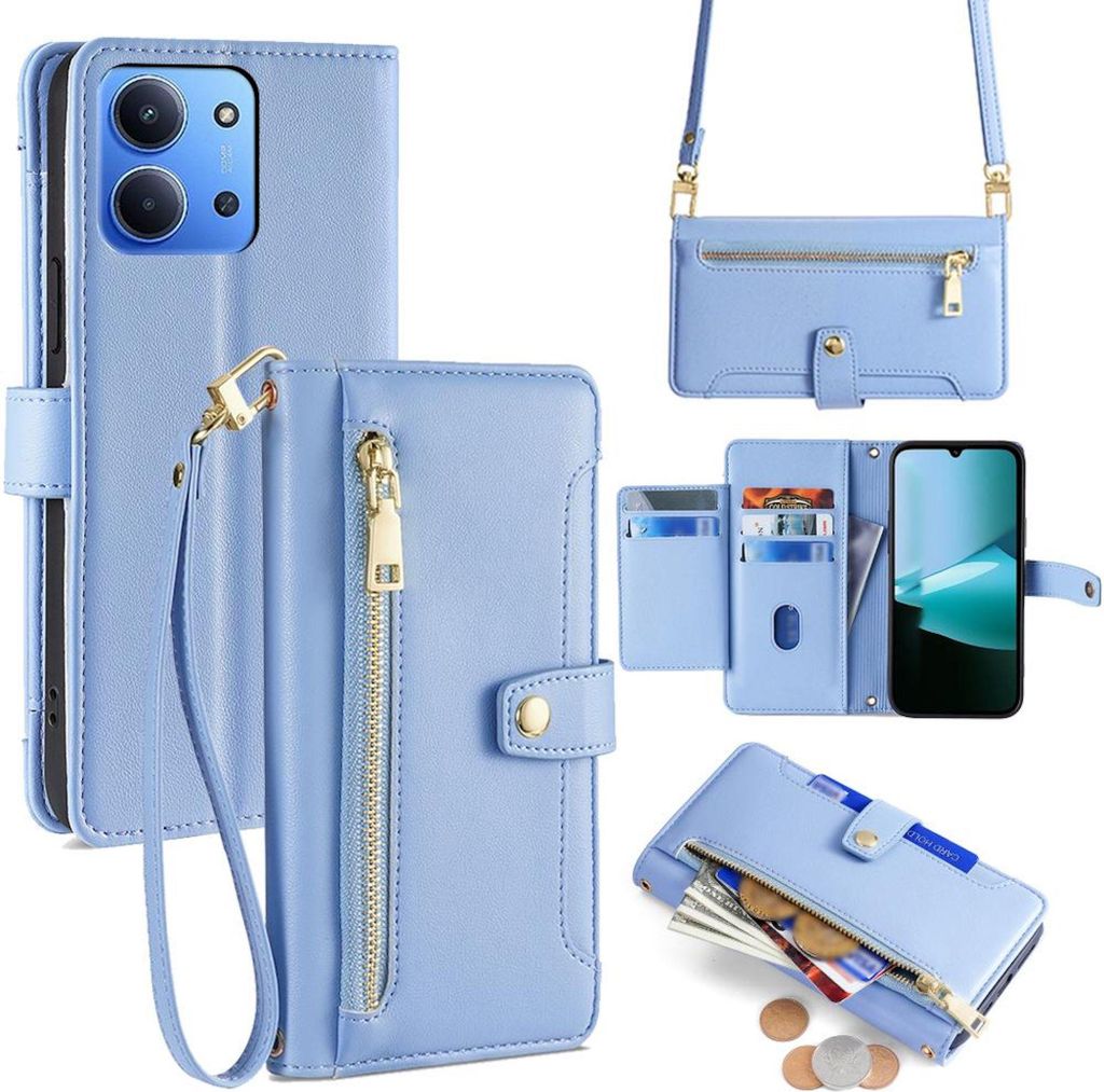 Kunstleder Hülle für Xiaomi Redmi 15C 5G / 4G mit Zipper Produktbild 