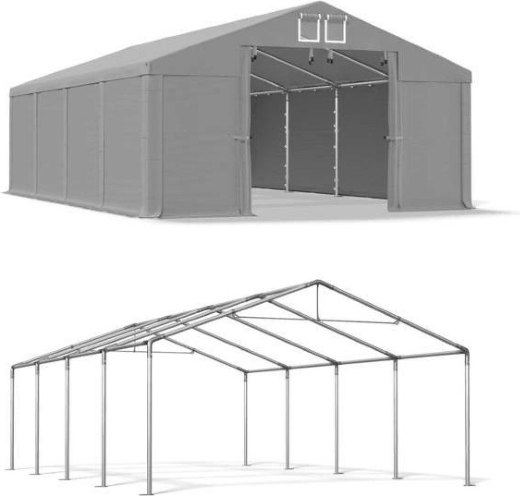 Sommermagazin Zelt 5x8 Grau SUMMER MSD