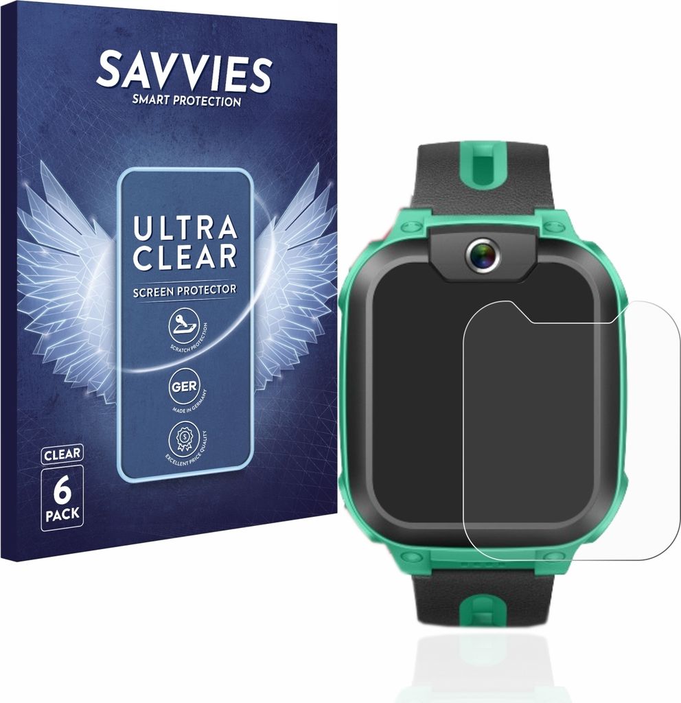 6x Für Imoo Watch Phone Z1 Schutzfolie Savvies Produktbild 