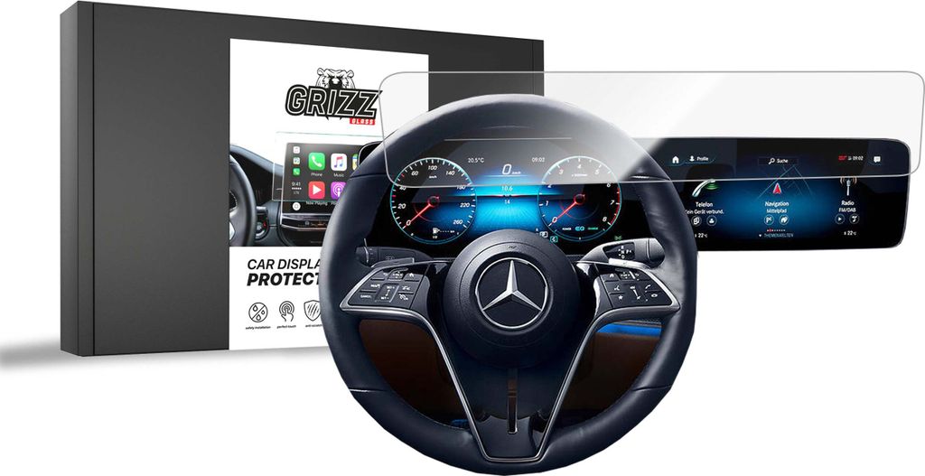 Keramische Autodisplayfolie für Mercedes Maybach GLS (2019-2025), Grizz Protector