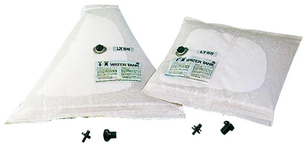Réservoir d'eau potable 100L pour van et bateau format triangulaire