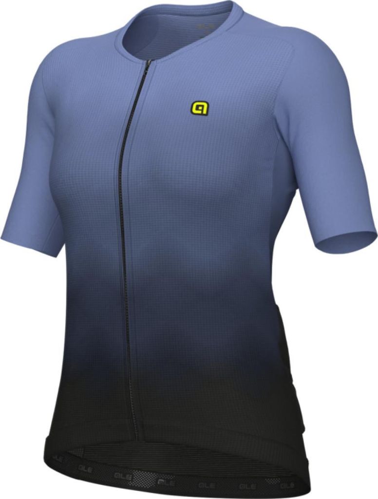 ALÉ Kurzarm Fahrradtrikot - R-EV1 VELOCITY 2.0 - Hellblau/Schwarz L
