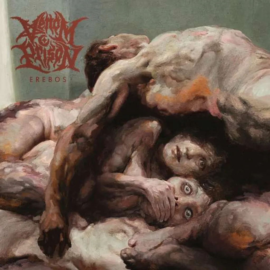 Vinyle Venom Prison Erebos anti-sauts disque rock lourd longue durée