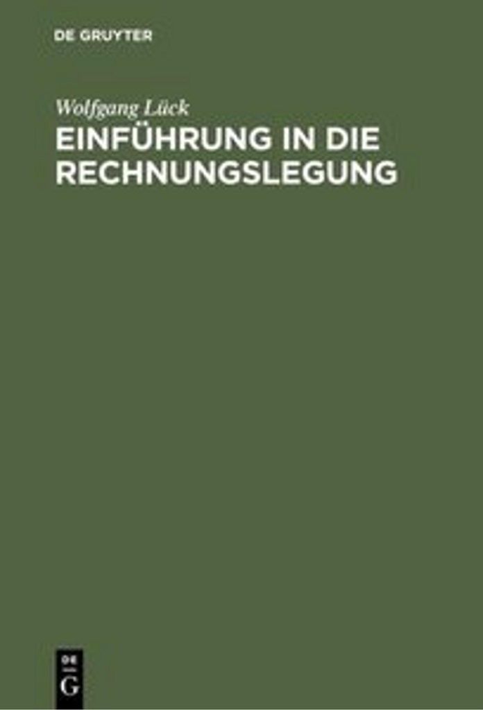 Einführung in die Rechnungslegung