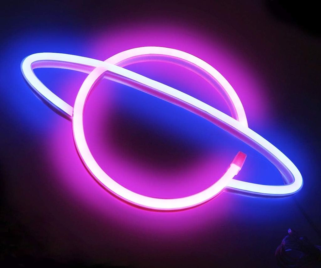 Planet Leuchtschilder - LED Planet Neonlicht
