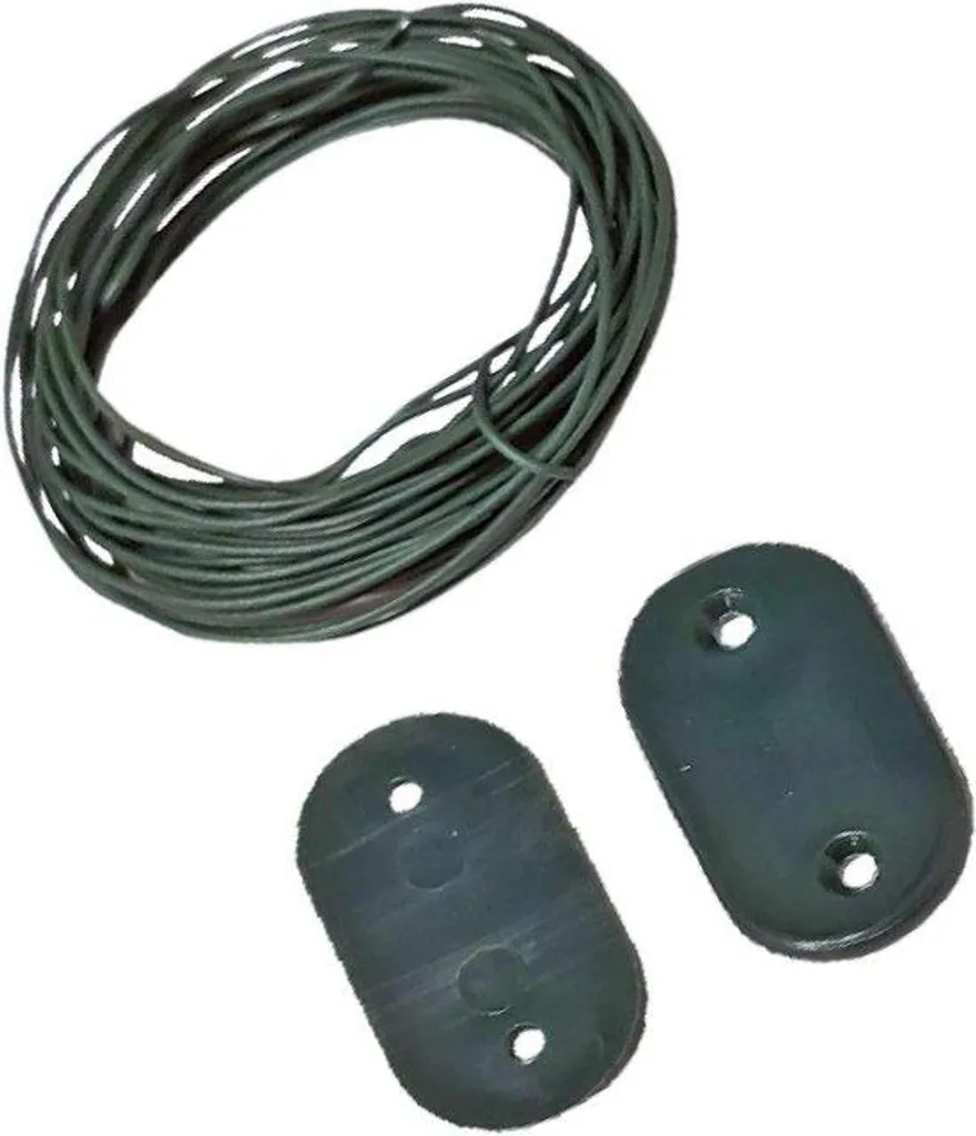 Évitez la chute de votre parasol avec ce kit fixation 30 plaques vertes