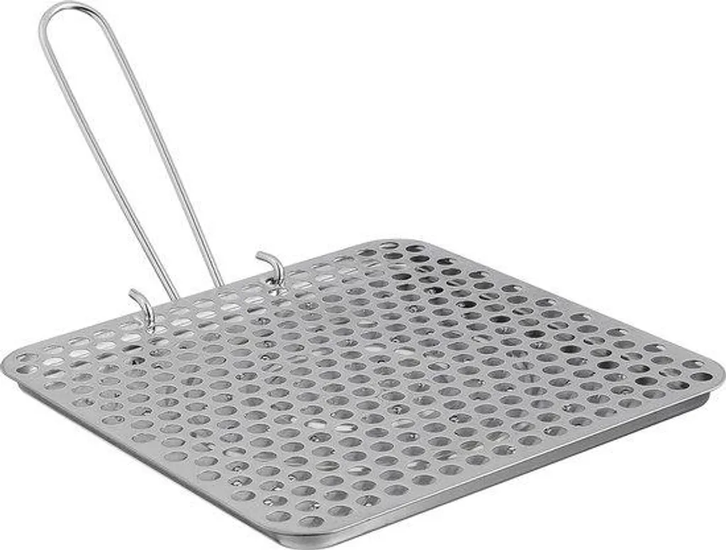 Grille-pain pour bivouac en acier inoxydable compatible réchaud de voyage