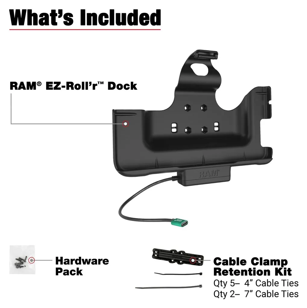 RAM Mounts Station d'accueil USB-C Samsung Tab Active5 Pro RAM-HOL-SAM52CPU - 2