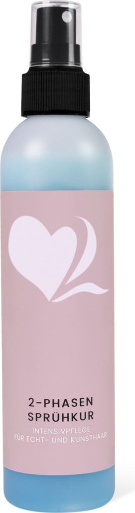 hair2heart Leave in Conditioner Haarpflege 2-Phasen Pflegespray, Extensions Pflege