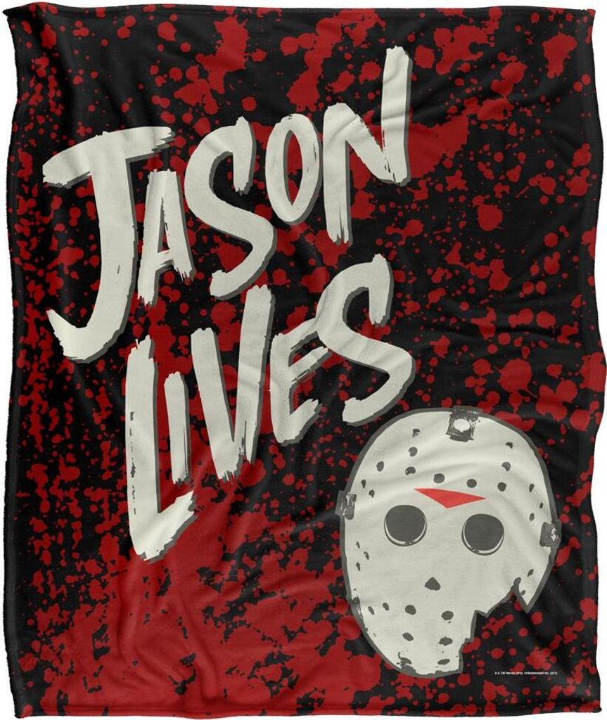 Friday The 13th - Decke "Jason Lives", Maske TV18707 (Einheitsgröße) (Bunt)