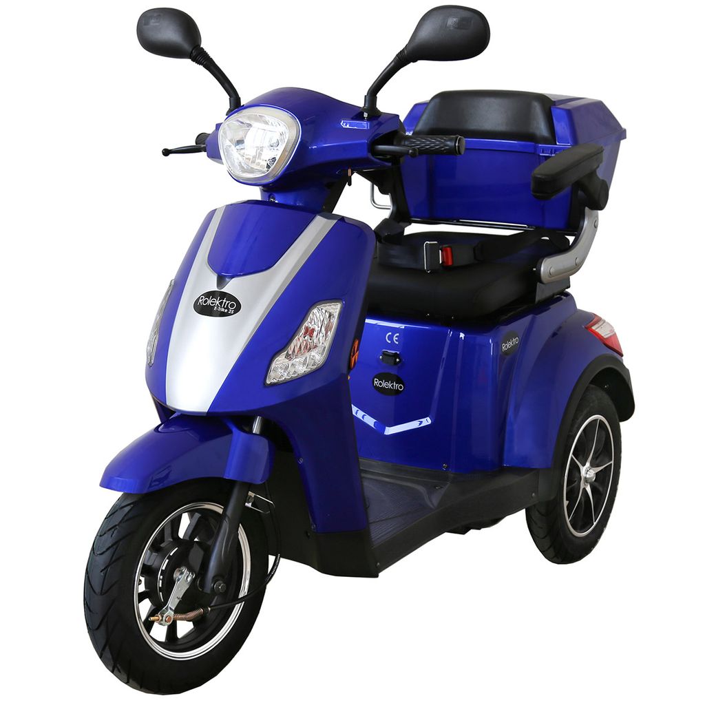 E-Trike V.2, Blau, 25 1000W Rolektro